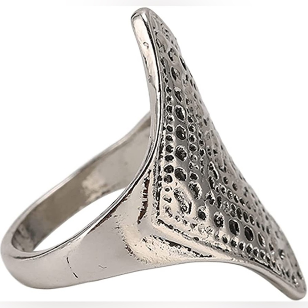 New Vintage Style Mesh Design Handmade Unisex Celtic Boho Sterling Silver Ring - Picture 3 of 11